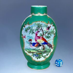 C18th Worcester - Apple Green Tea Caddy