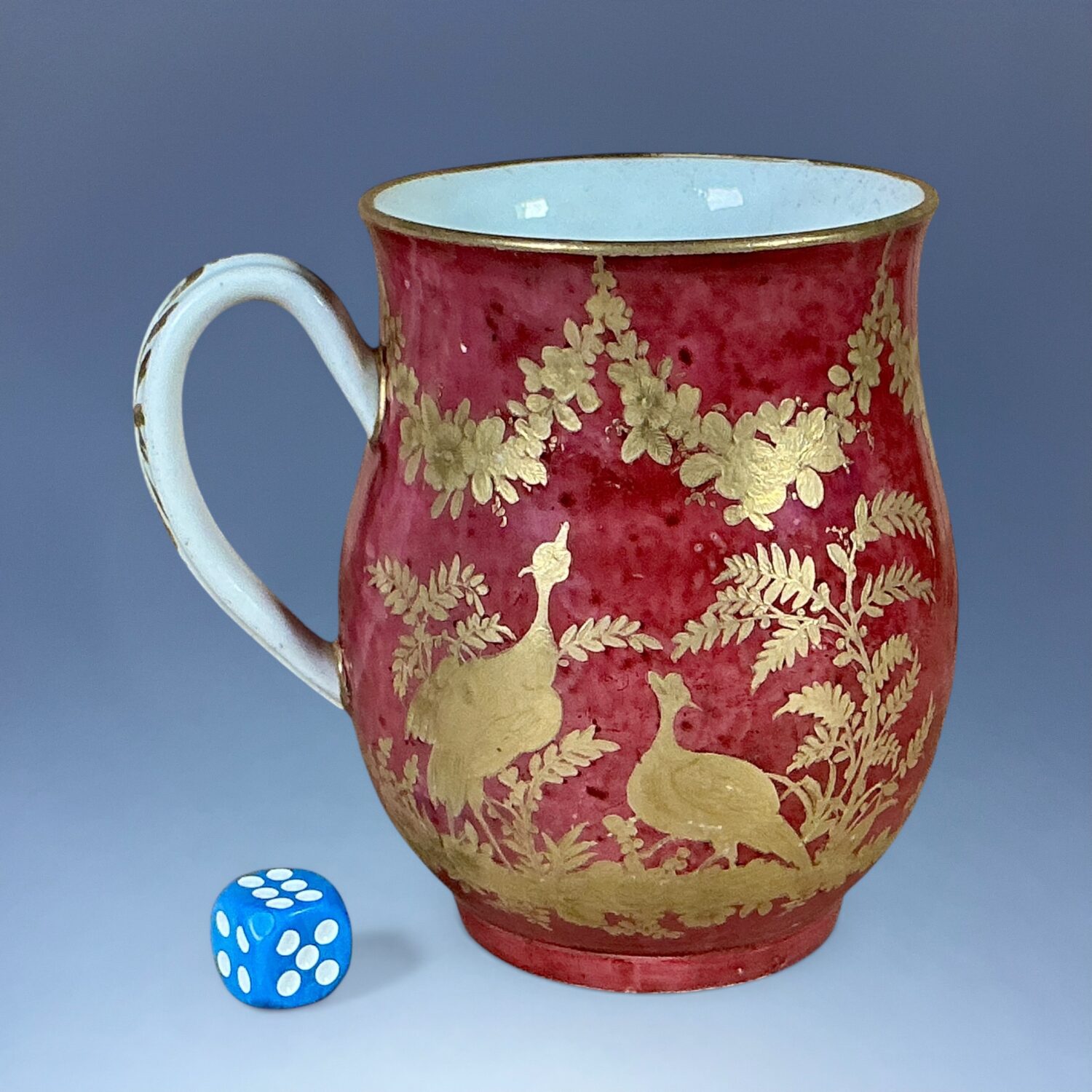 C18th Worcester Porcelain Small Mug