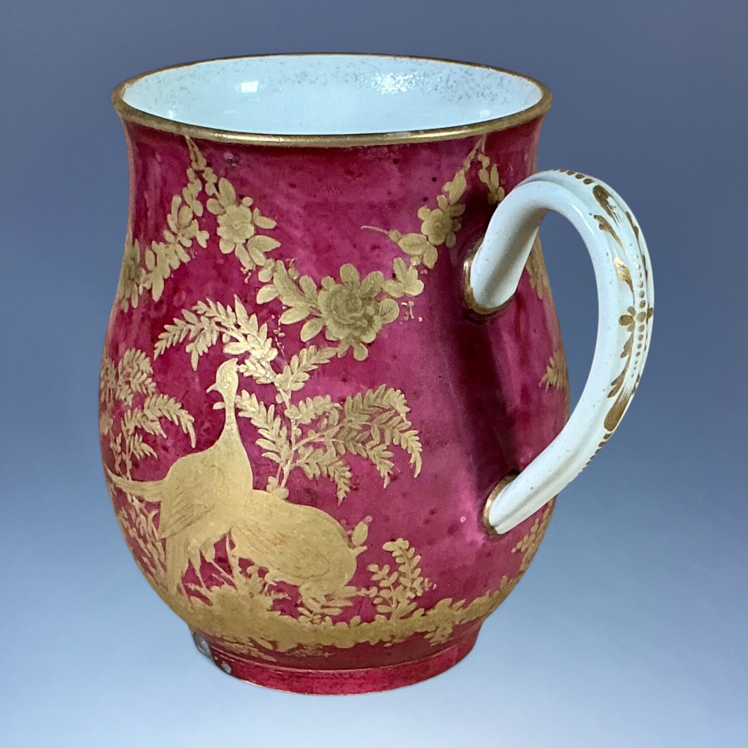 C18th Worcester Porcelain Small Mug - Image 2