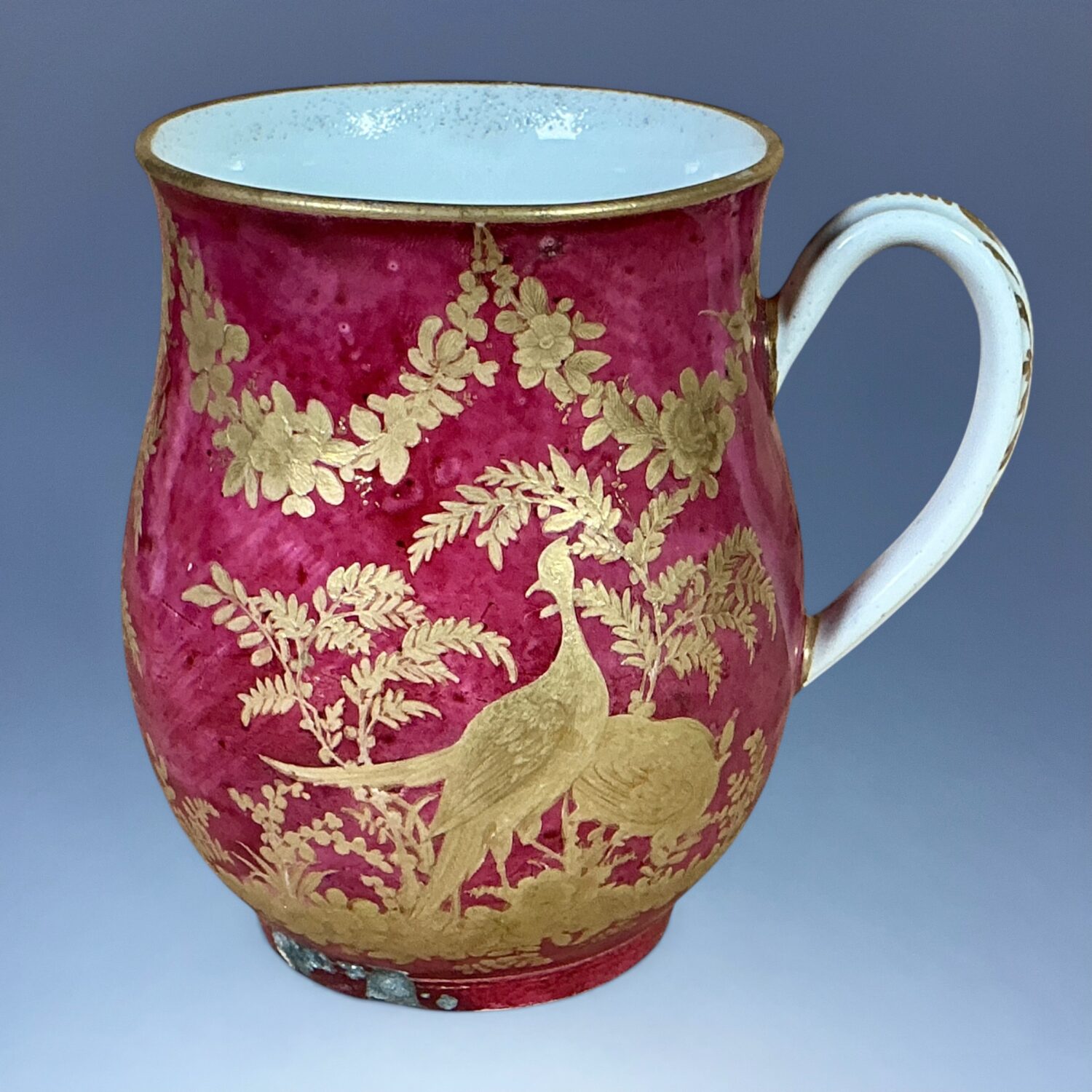 C18th Worcester Porcelain Small Mug - Image 4