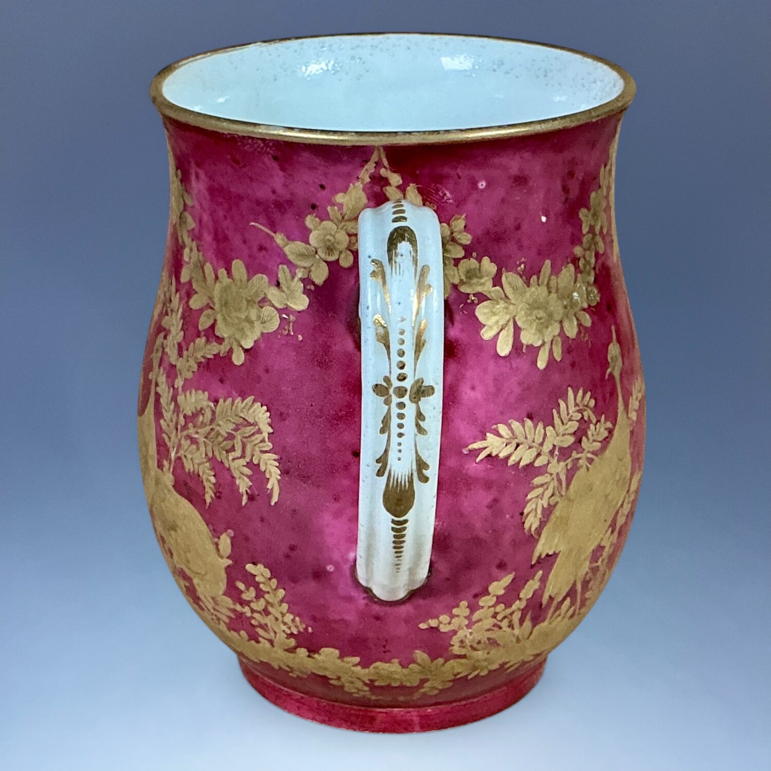 C18th Worcester Porcelain Small Mug - Image 7