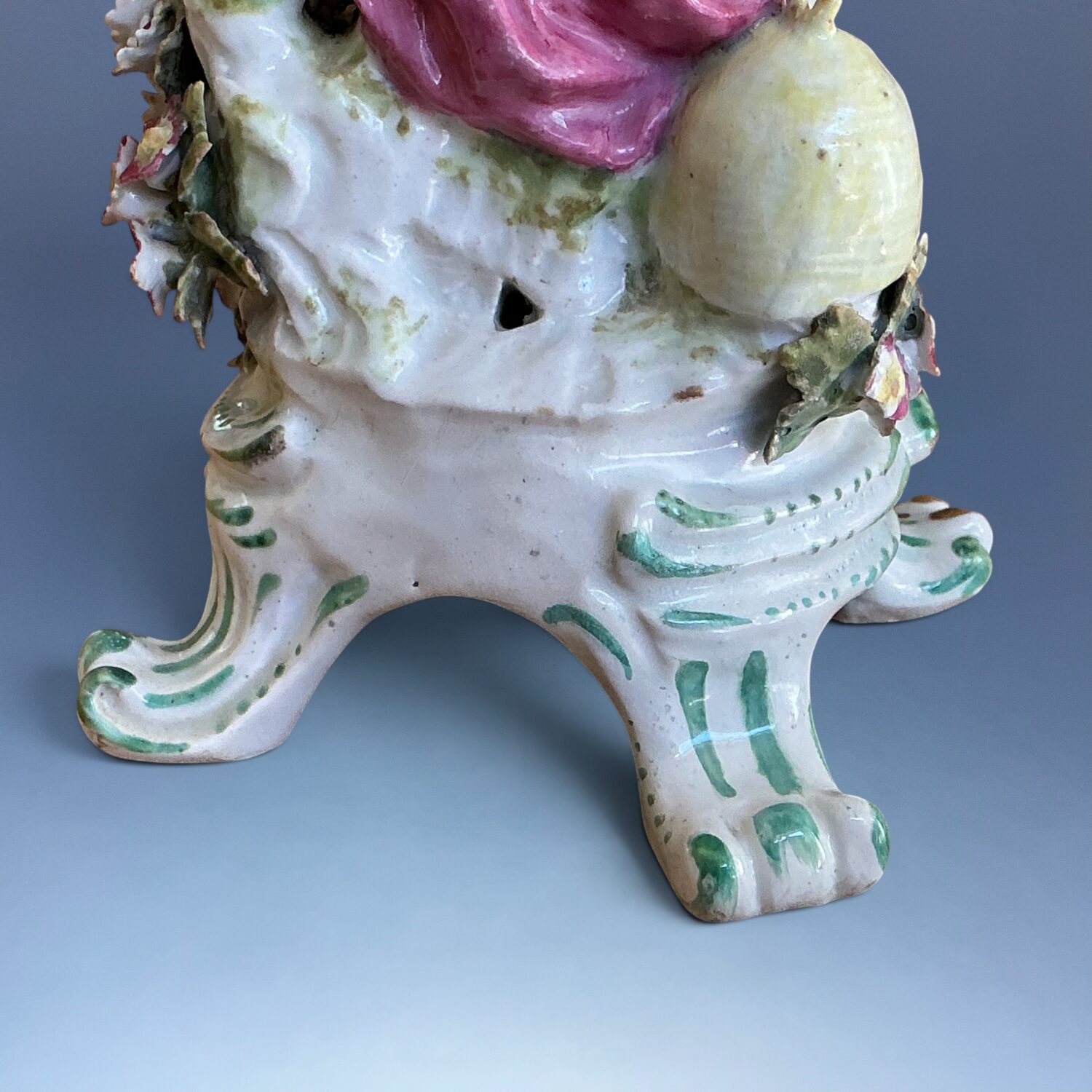 Pair of Bow Porcelain Seasons - Spring and Summer - Image 4