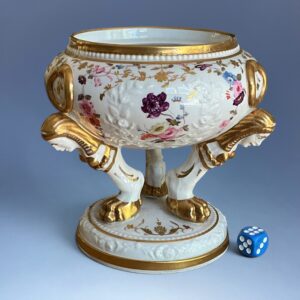 (Clearance) Worcester Porcelain Pot Pourie Bowl