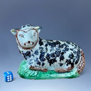 Early Staffordshire ‘Pratt Ware’ Model of a Sheep