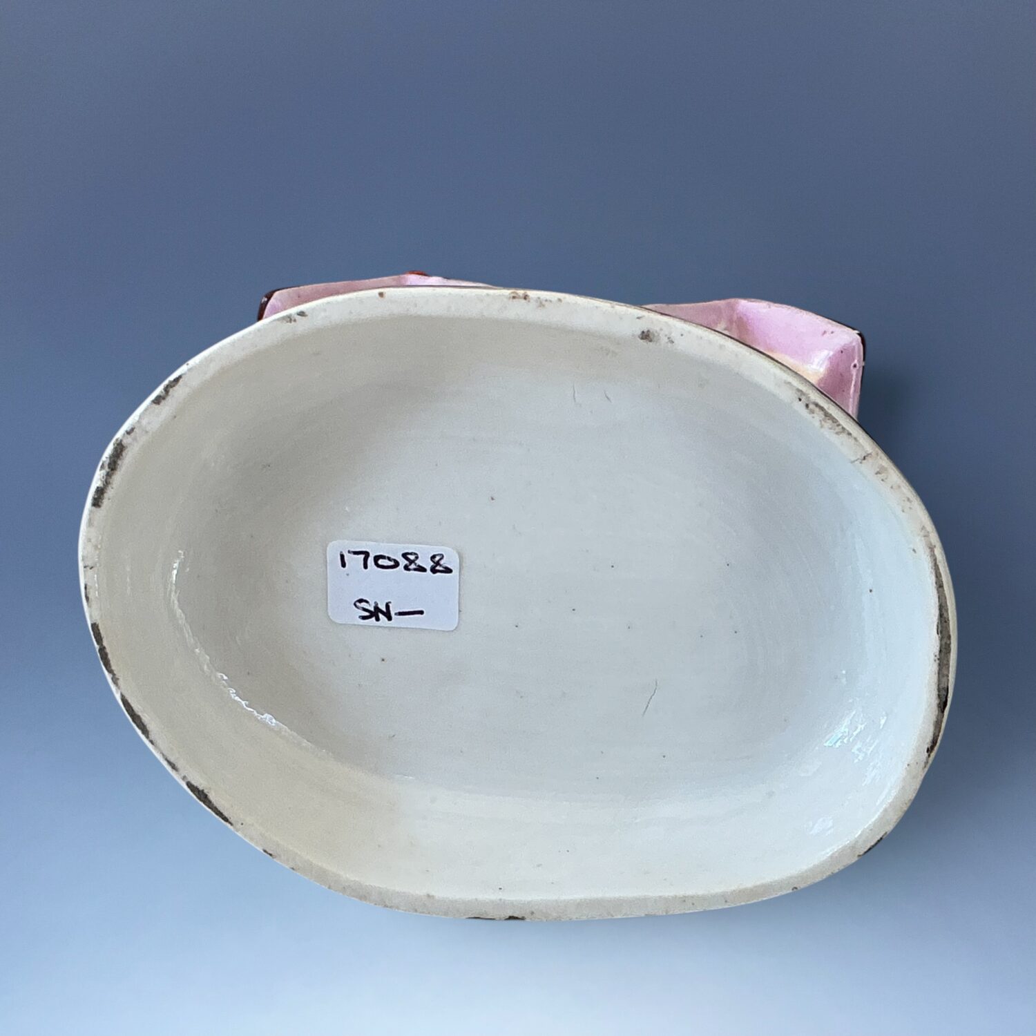 (Clearance) C19th Staffordshire Cottage Pastille Burner. - Image 7