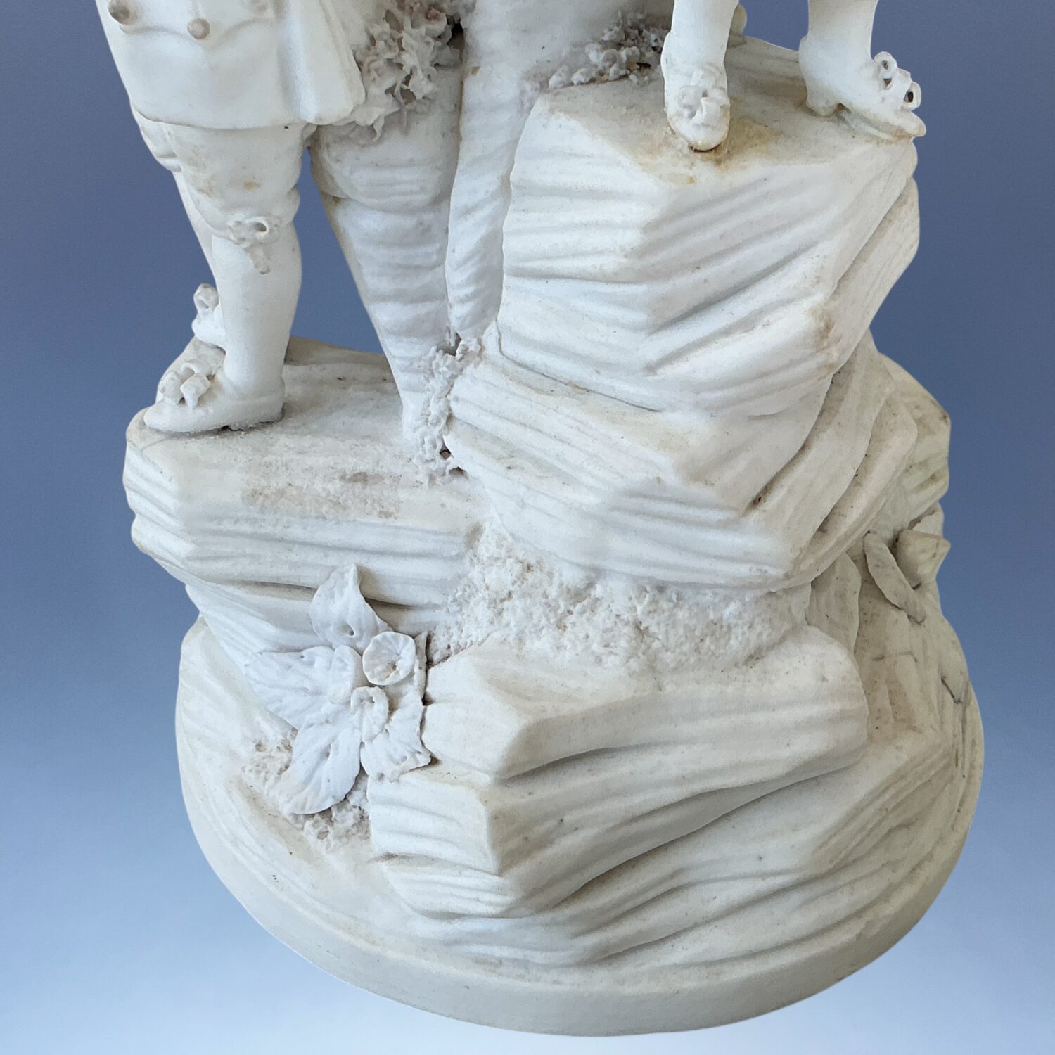 (Clearance) C18th Mennecy Soft Paste Porcelain Figure Group. - Image 8
