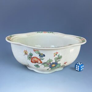 C18th Chantilly Soft Paste Porcelain Oval Tureen Base. (RESERVED)