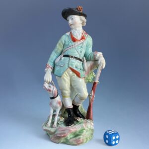 (Clearance) C18th Chelsea-Derby Figure of a Sportsman (af)