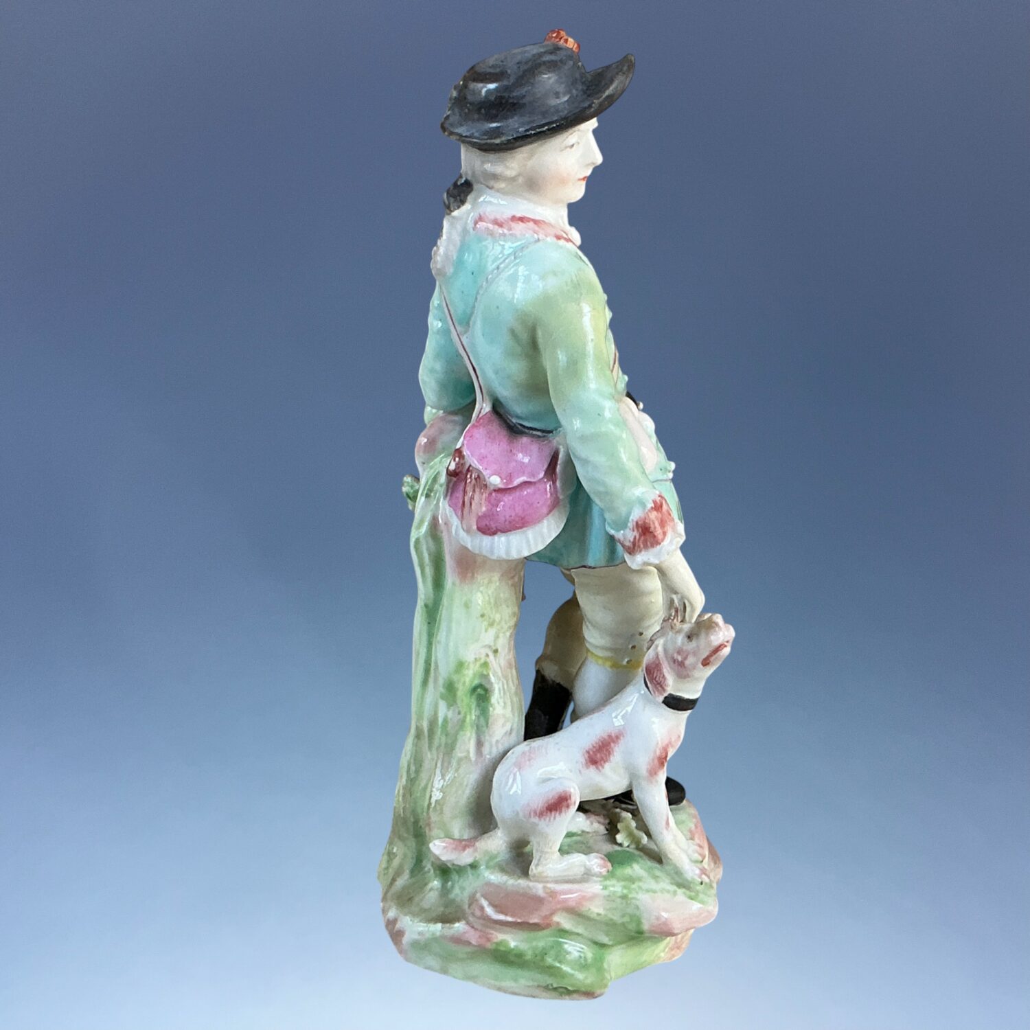 (Clearance) C18th Chelsea-Derby Figure of a Sportsman (af) - Image 4