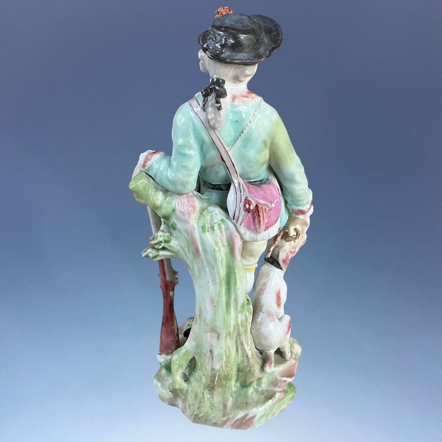 (Clearance) C18th Chelsea-Derby Figure of a Sportsman (af) - Image 5