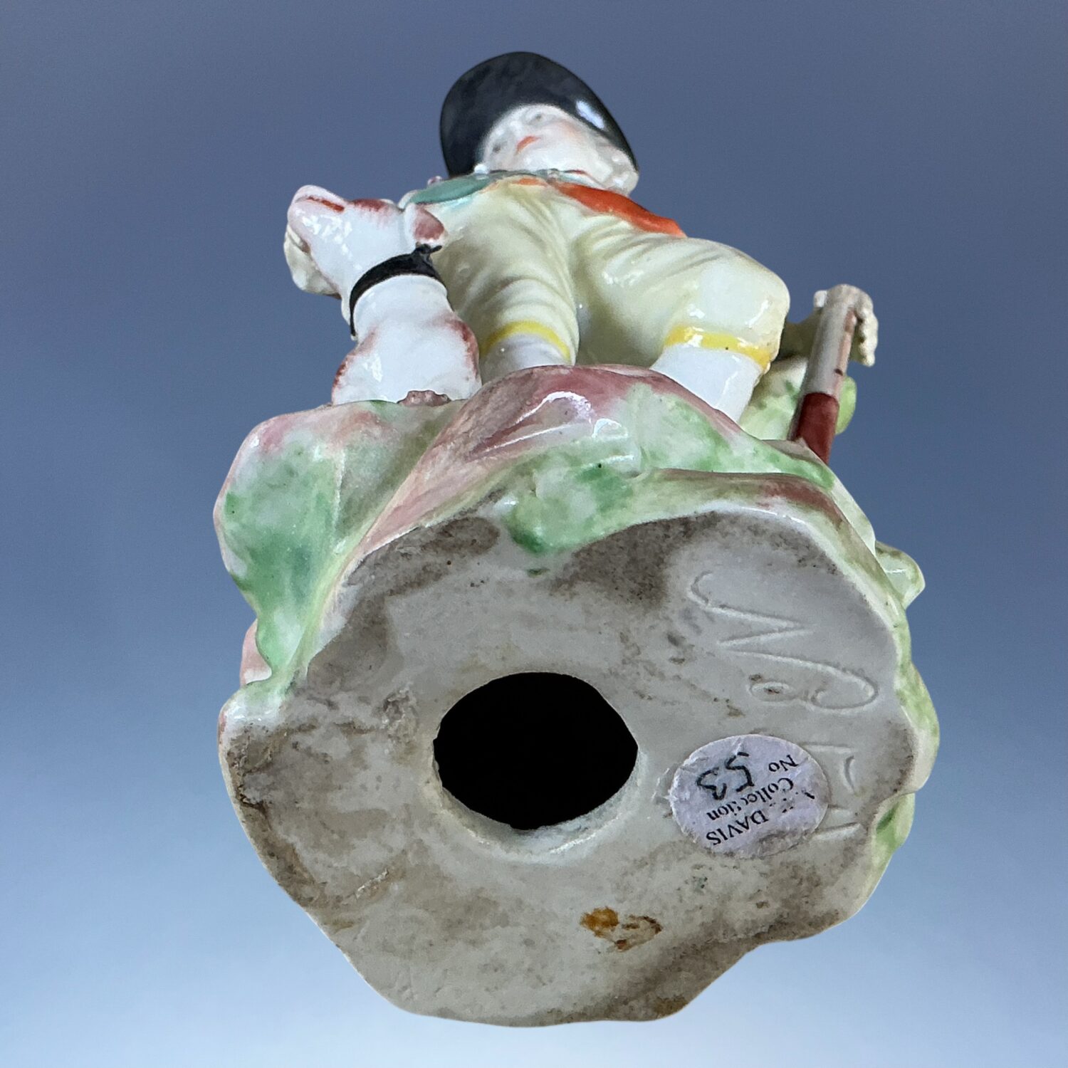 (Clearance) C18th Chelsea-Derby Figure of a Sportsman (af) - Image 9