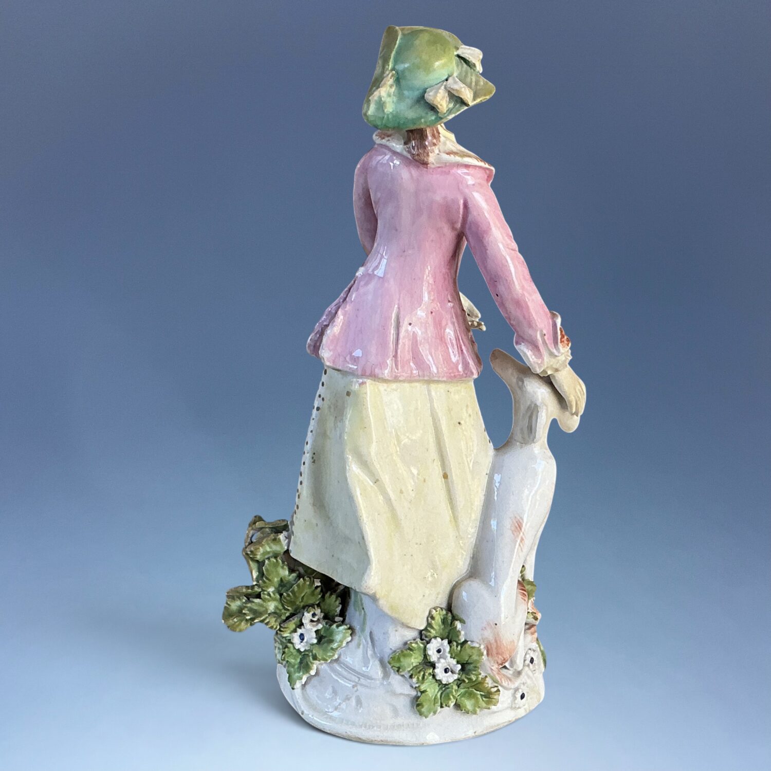 (Clearance) C18th Derby Porcelain Figure of a Huntress. - Image 5