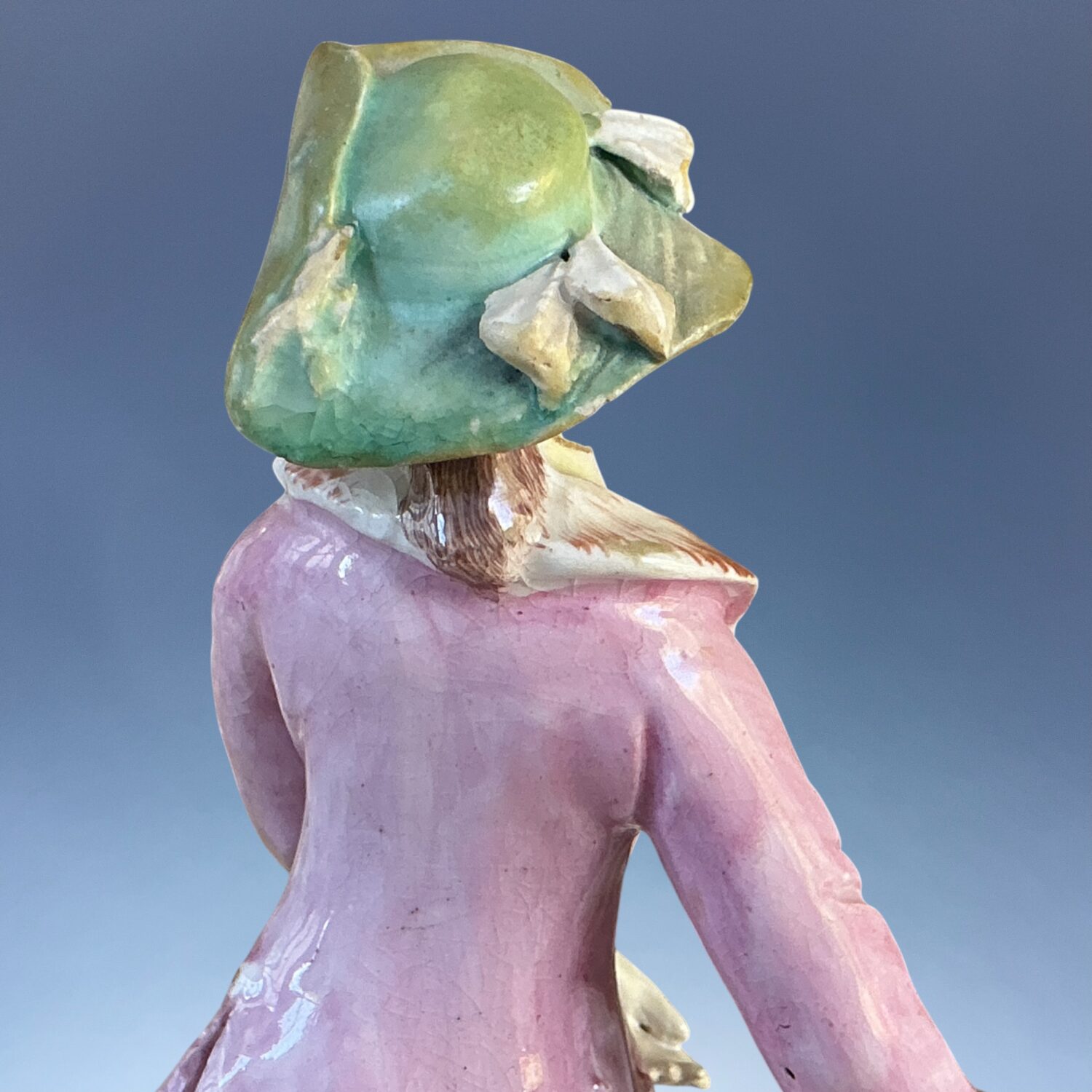 (Clearance) C18th Derby Porcelain Figure of a Huntress. - Image 6