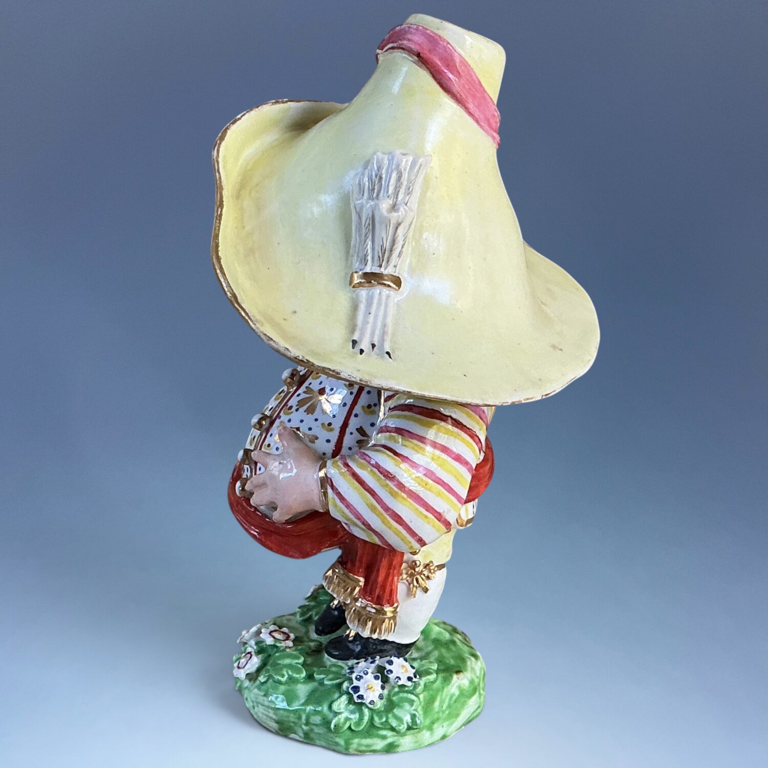 C18th Derby Porcelain Figure of a Mansion House Dwarf (a) - Image 5