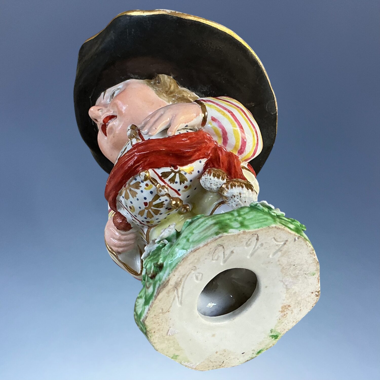 C18th Derby Porcelain Figure of a Mansion House Dwarf (a) - Image 12
