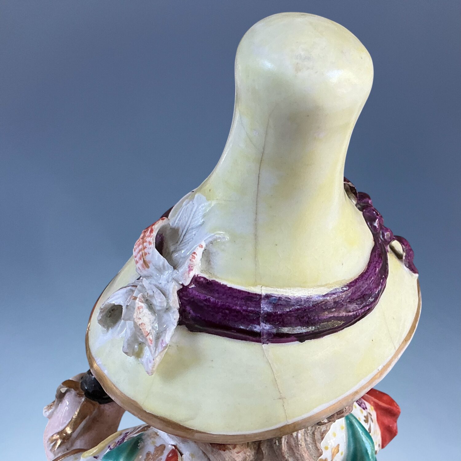 C18th Derby Porcelain Figure of a Mansion House Dwarf (b) (RESERVED) - Image 5