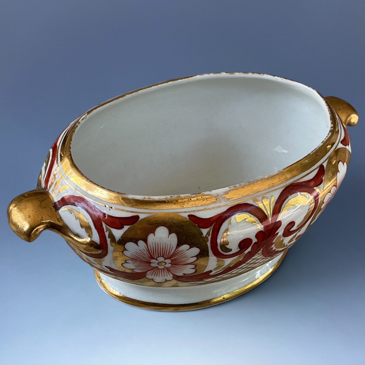 Pair of C19th Coalport Porcelain Sauce Tureens. - Image 14