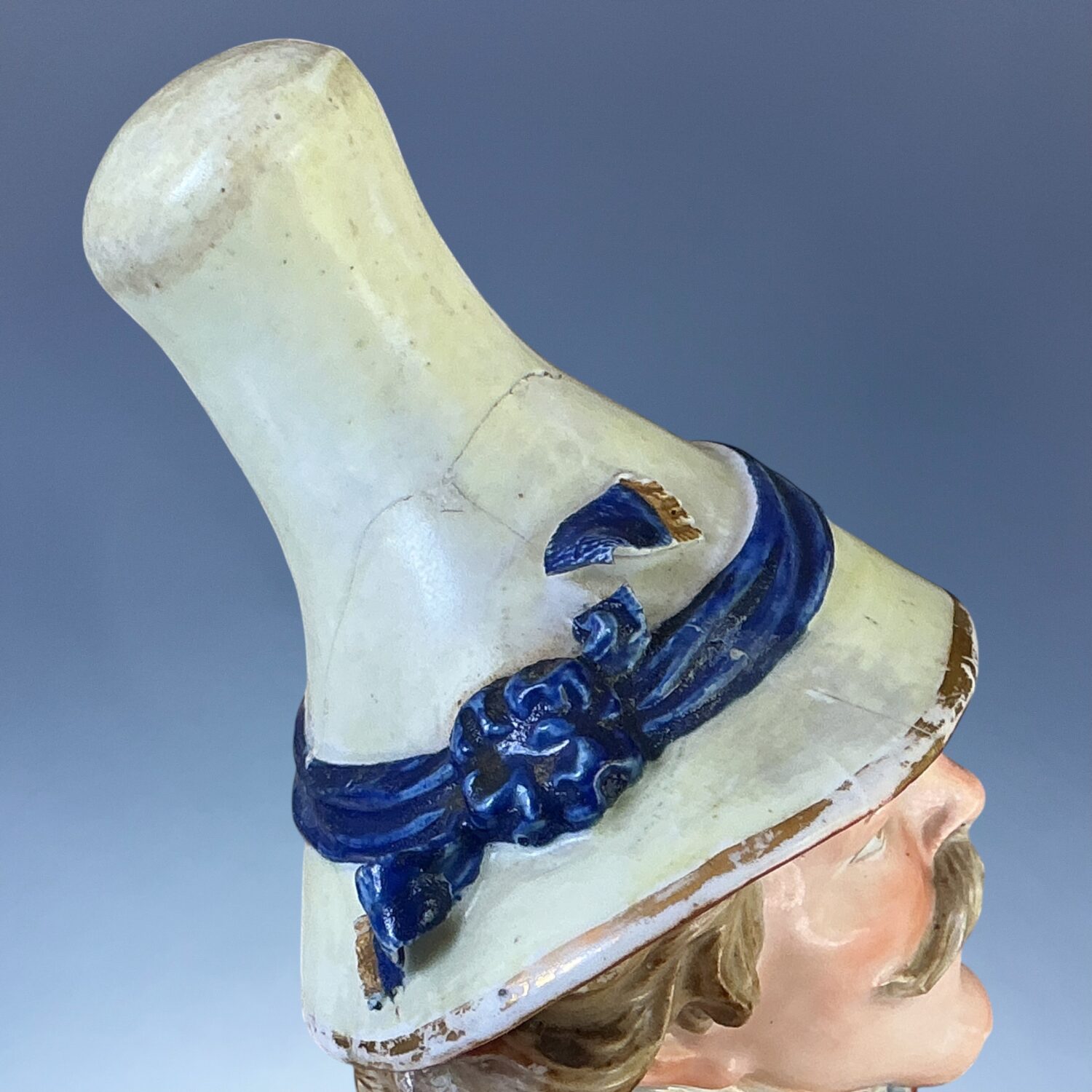 C18th Derby Porcelain Figure of a Mansion House Dwarf (c) - Image 8