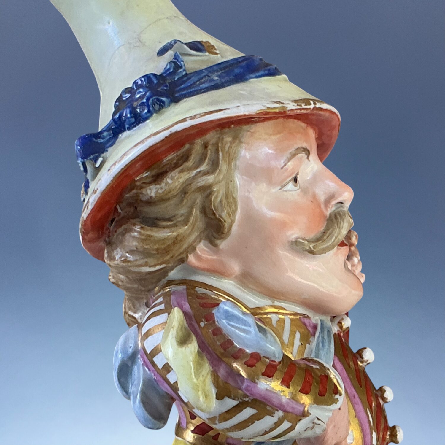 C18th Derby Porcelain Figure of a Mansion House Dwarf (c) - Image 9