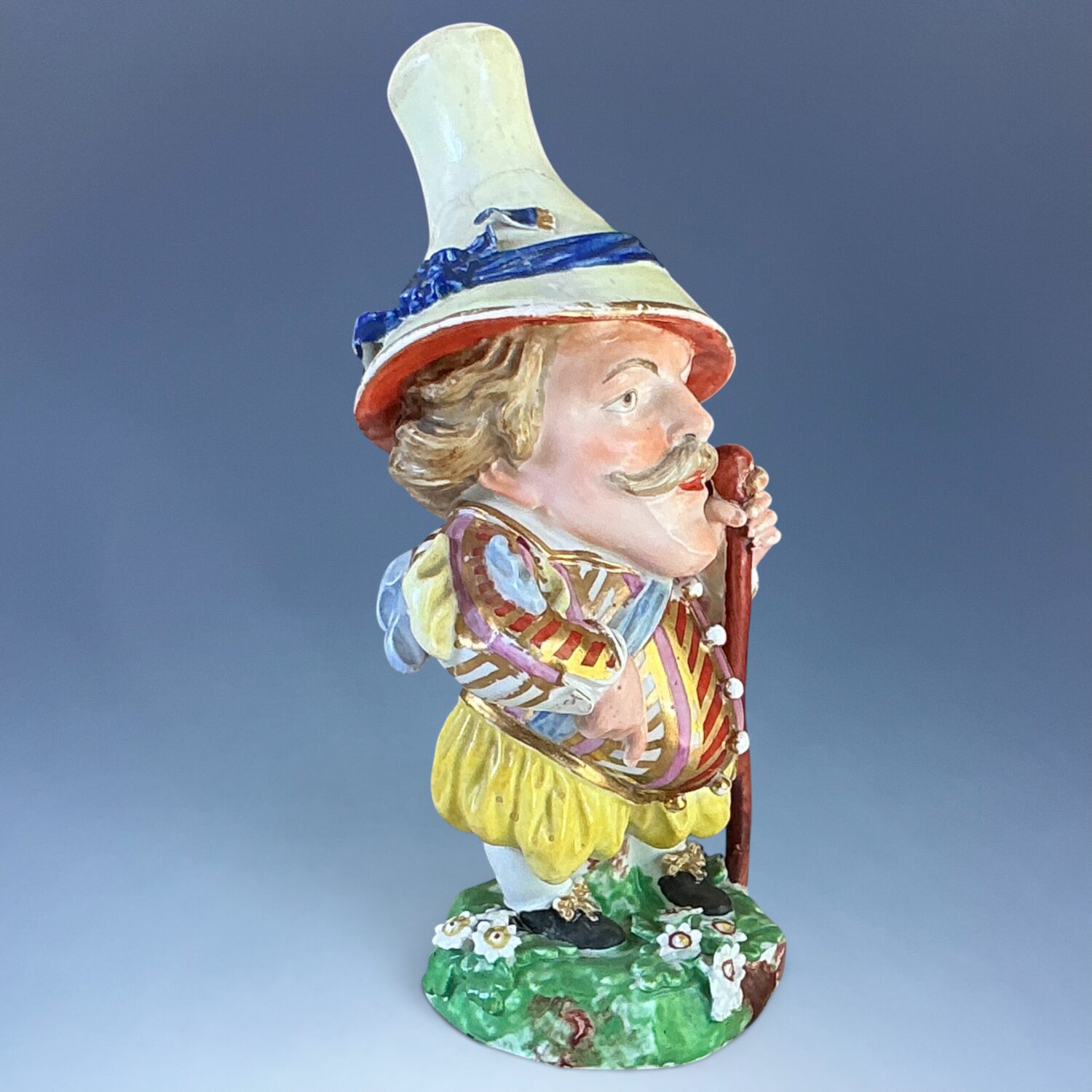 C18th Derby Porcelain Figure of a Mansion House Dwarf (c) - Image 10