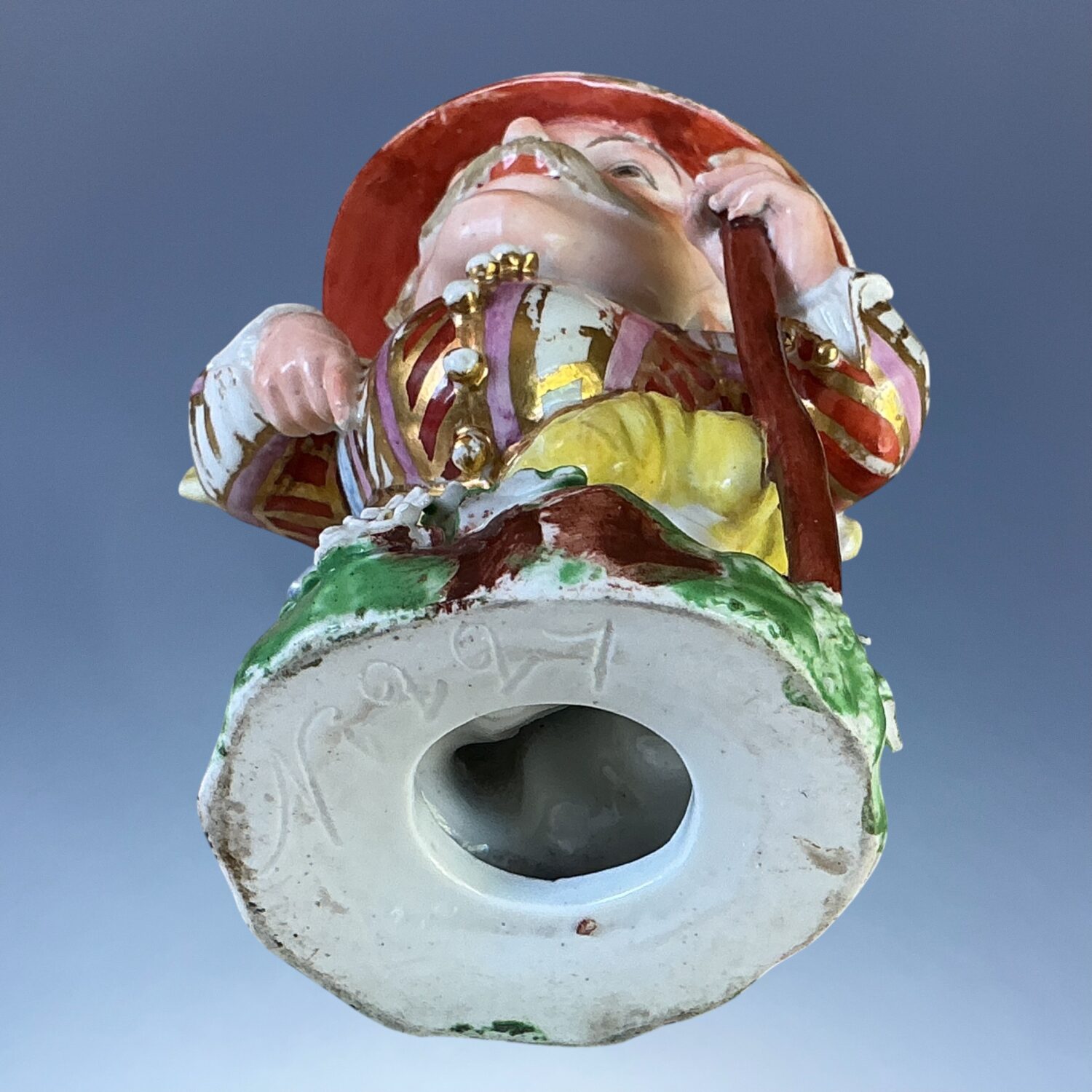 C18th Derby Porcelain Figure of a Mansion House Dwarf (c) - Image 12