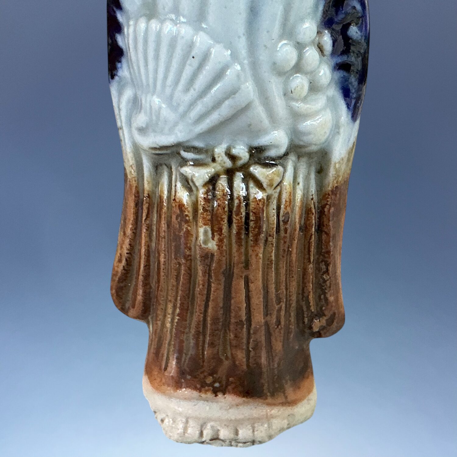C19th Japanese Porcelain Dancing Monkey ‘Netsuke’ Figure. - Image 5
