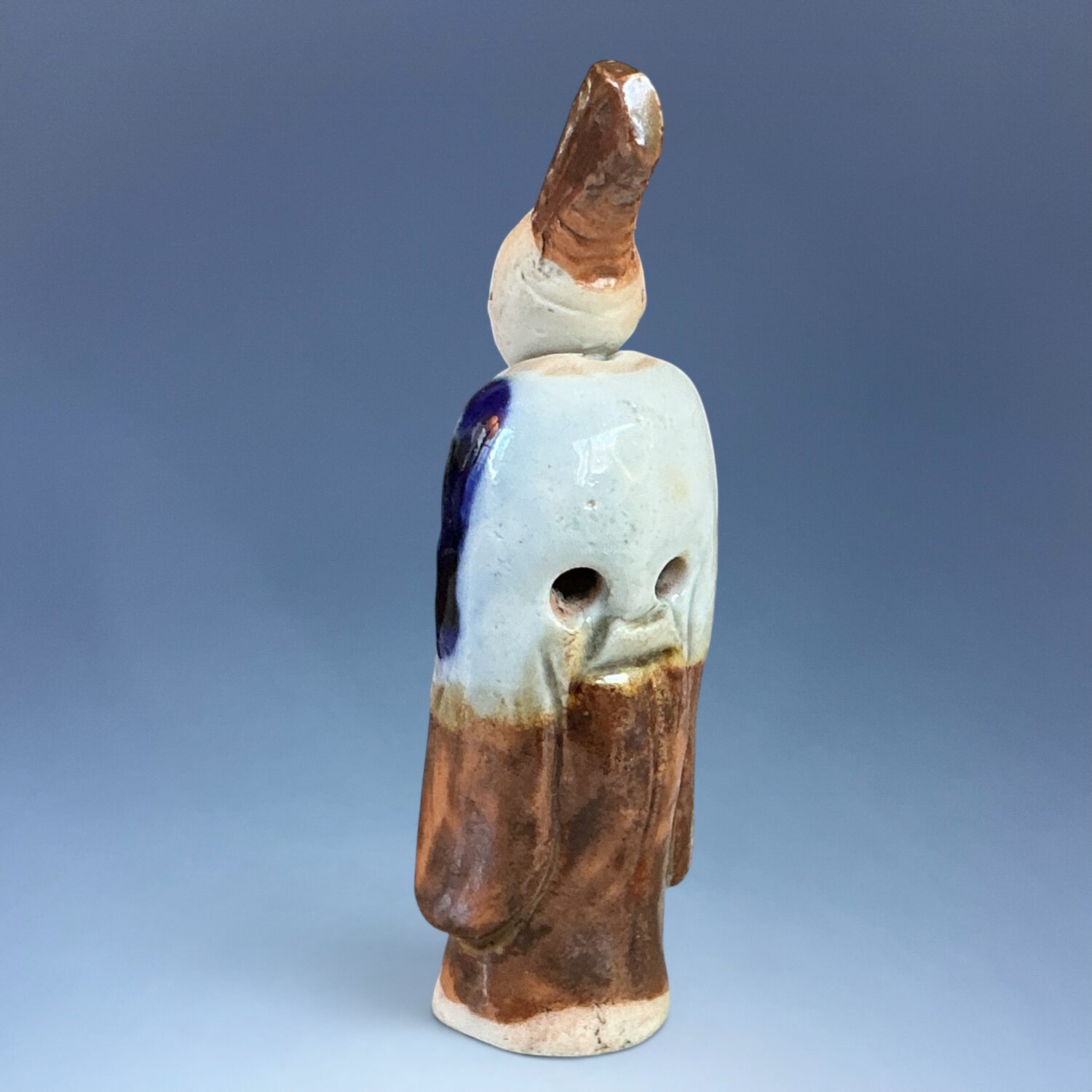 C19th Japanese Porcelain Dancing Monkey ‘Netsuke’ Figure. - Image 6