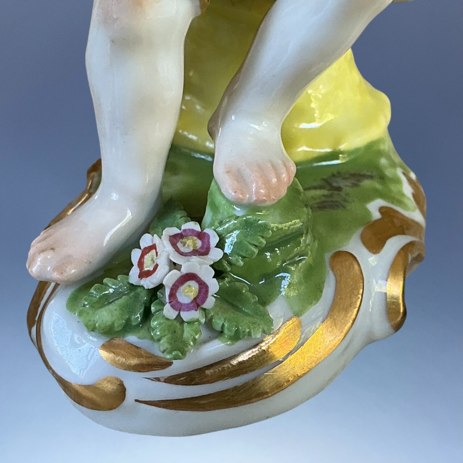 (Clearance) Pair of Derby Style Figures of Flower Sellers. - Image 5