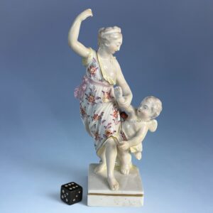 (Clearance) C18th Chelsea-Derby Figure of Venus & Cupid. (r)