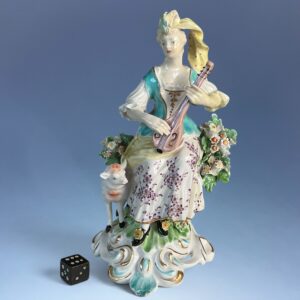 (Clearance) Chelsea-Derby Figure of a Shepherdess.