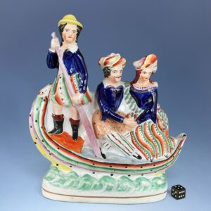 Victorian Staffordshire ‘Gondoliers’ Group