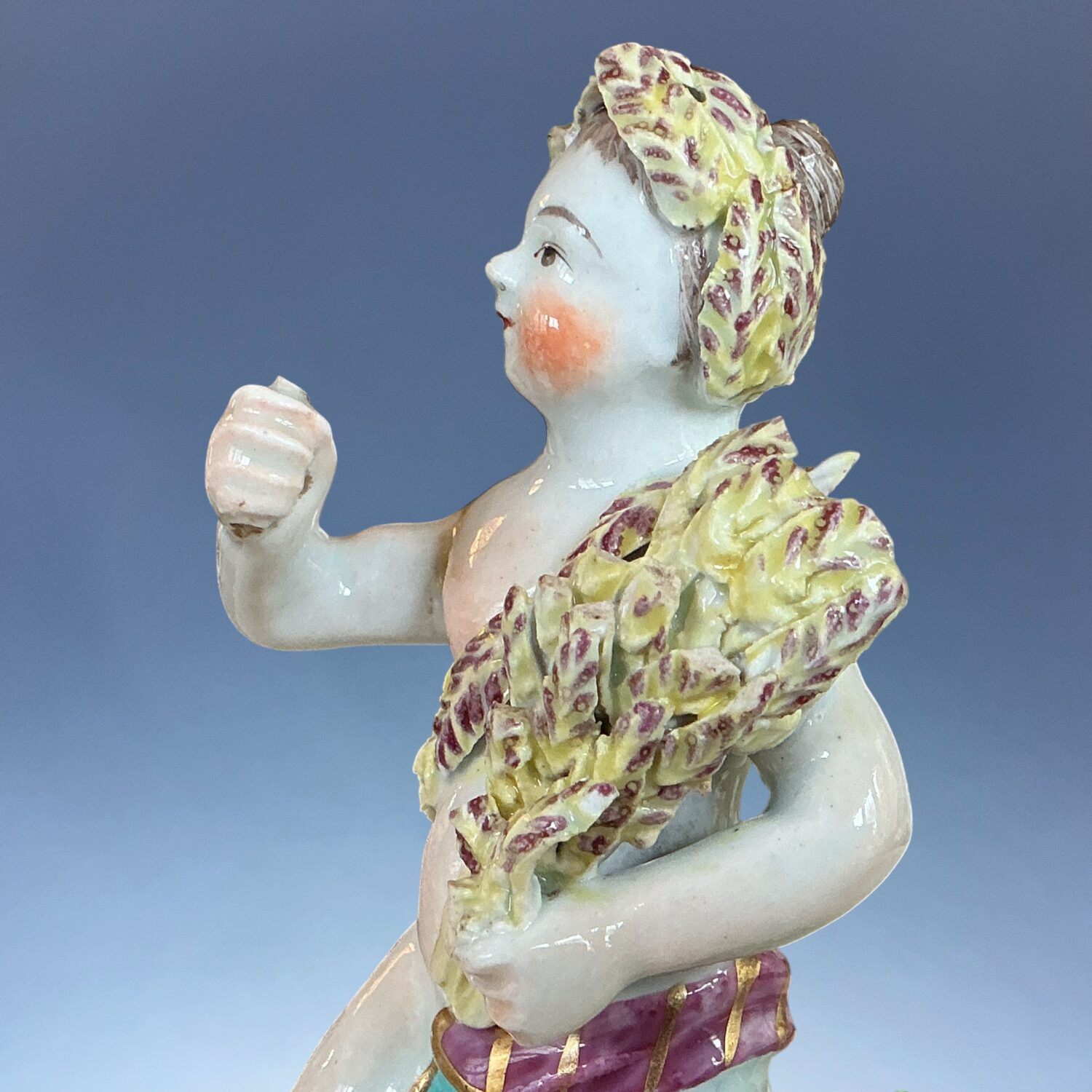 (Clearance) Bow Figure of a Putto Representing Summer - Image 2
