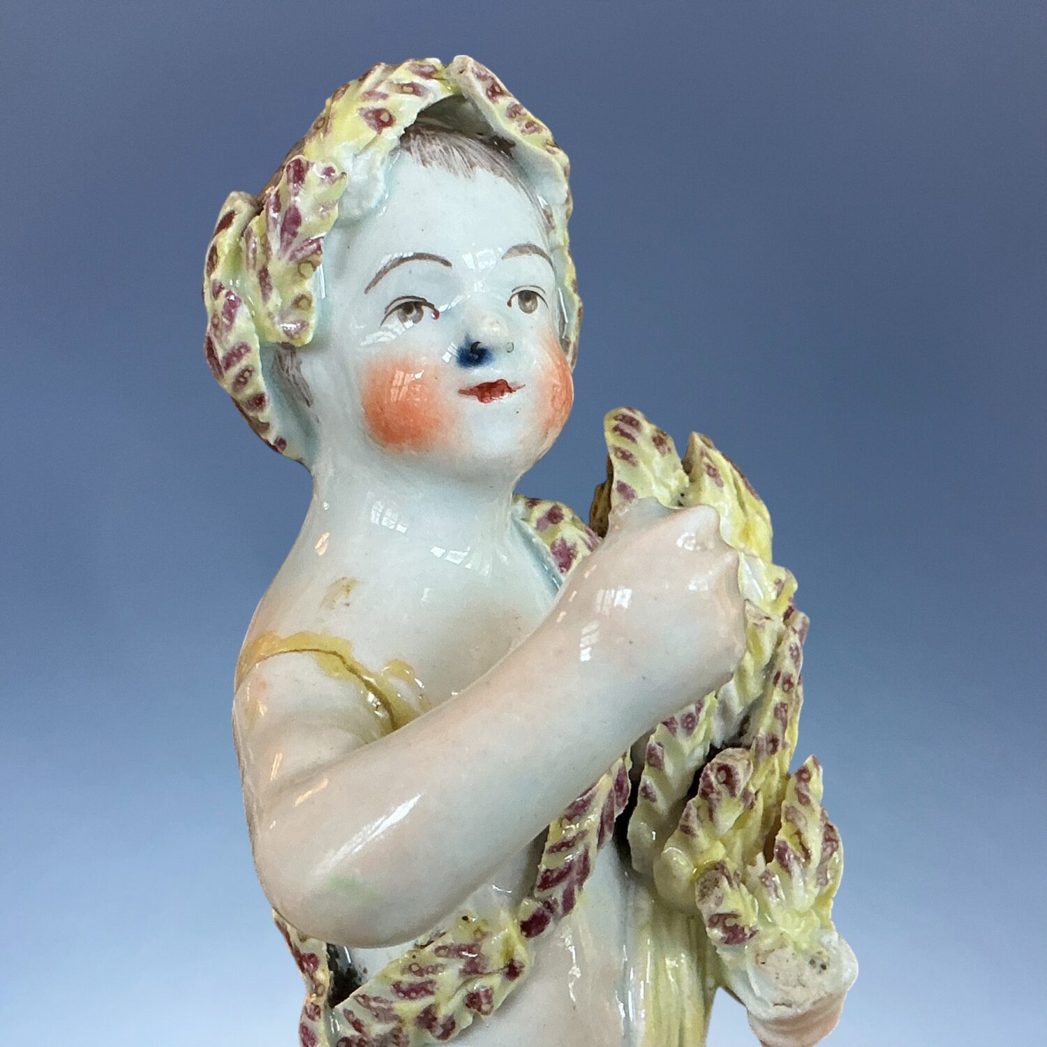 (Clearance) Bow Figure of a Putto Representing Summer - Image 7